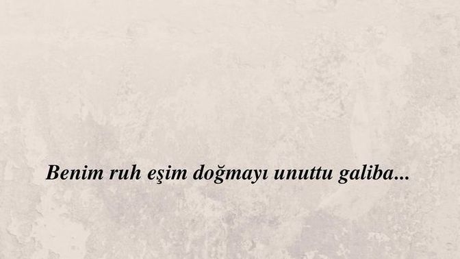 Ruh eşiniz var mı?