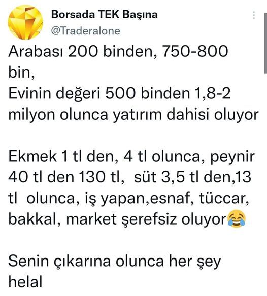 İnsanın çıkarına olan her şey helal midir?