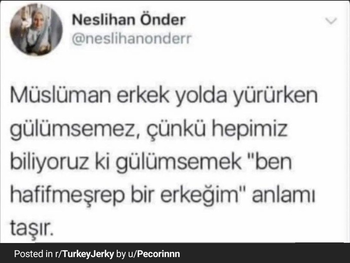 Bir erkeğin yolda gülmesi sizce kötü müdür?
