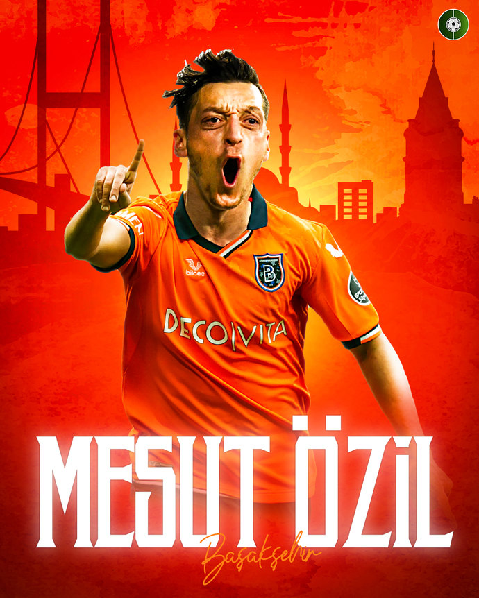 Dünya yıldızı Mesut Özilin bir sonraki durağı Başakşehir. Yakıştırdınız mı?