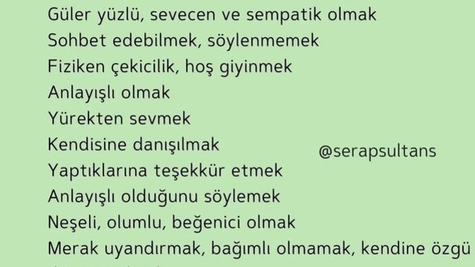 Böyle bir kız var mıdır bu zamanda?