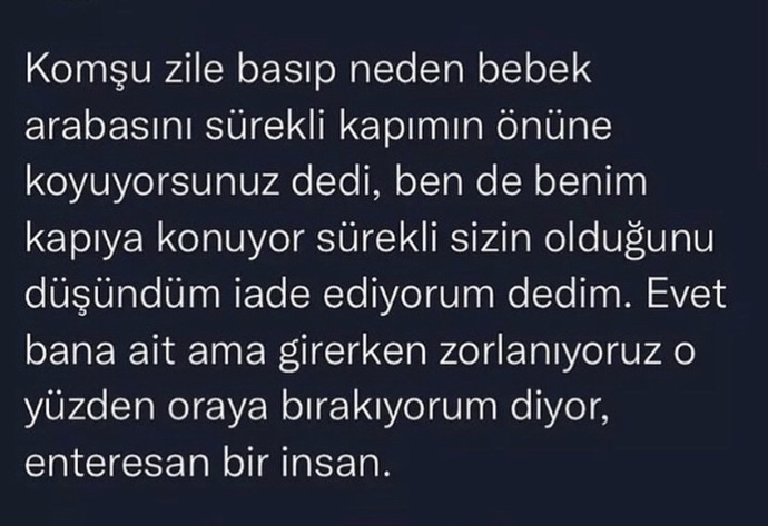 Sizin de böyle garip komşularınız var mı🙂?