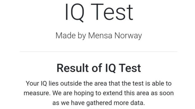 Zekâ testi hata mı veriyor?