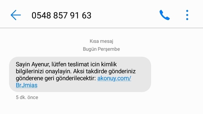 Az önce böyle bir şey oldu doğru mu?