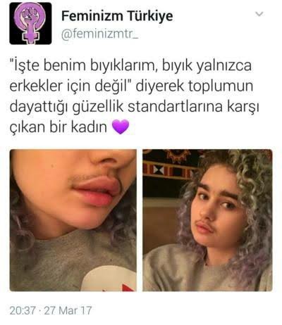 Dudak üstü tüylerini almayan kadın itici midir?