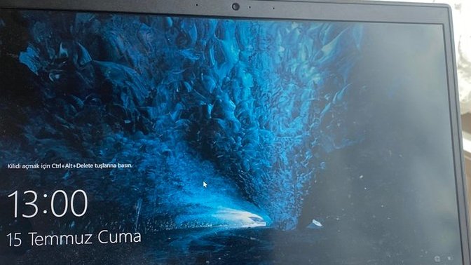Lenovo laptop kilit ekranı açılmıyor?