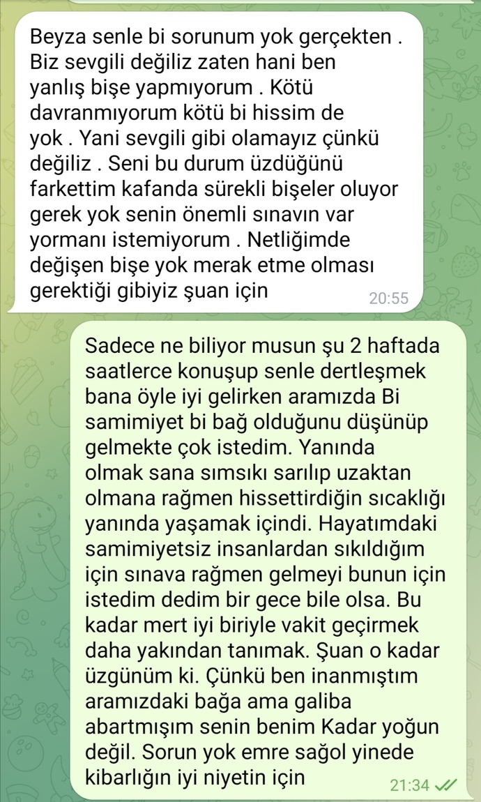 2 haftadır tanışıyoruz gece gündüz konuştuk bir gece aniden mesaj atmadı ve sonrası soğukluk niye bunu yaptı?