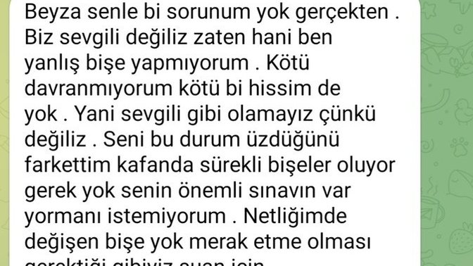 2 haftadır tanışıyoruz gece gündüz konuştuk bir gece aniden mesaj atmadı ve sonrası soğukluk niye bunu yaptı?