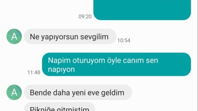Sizce ne diyim en son mesaja?