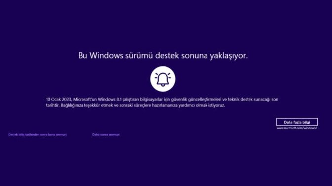 Windows 8 kullanıyorum bilgisayarımı güncelleştirip açtıktan sonra bu bildirimi aldım düzeltmem için ne yapmam gerekiyor?