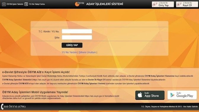 ÖSYM hafta sonu sınav açıklar mı?