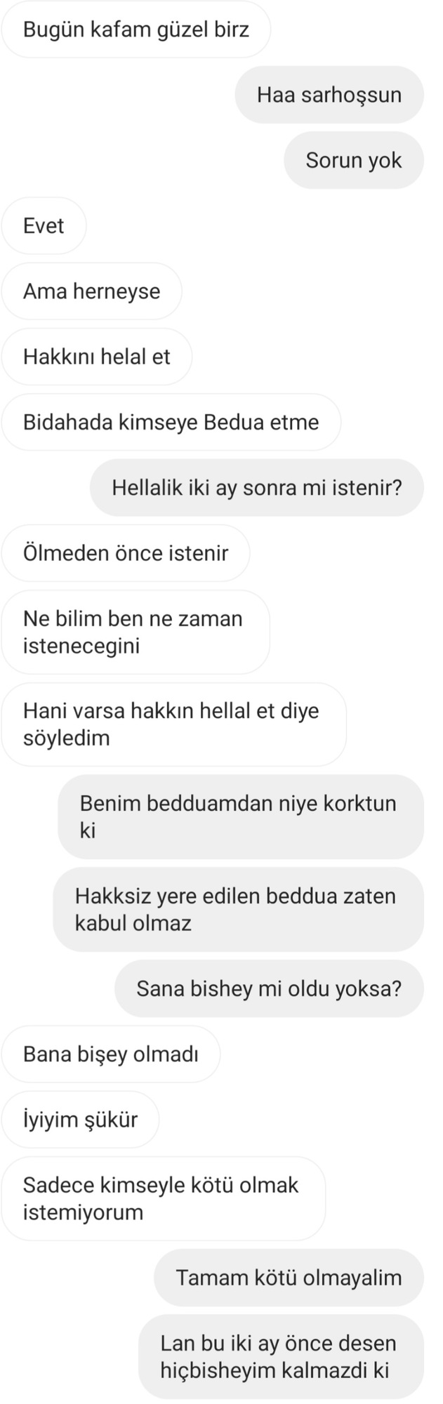 Adam karşi kedi gibimiyim?