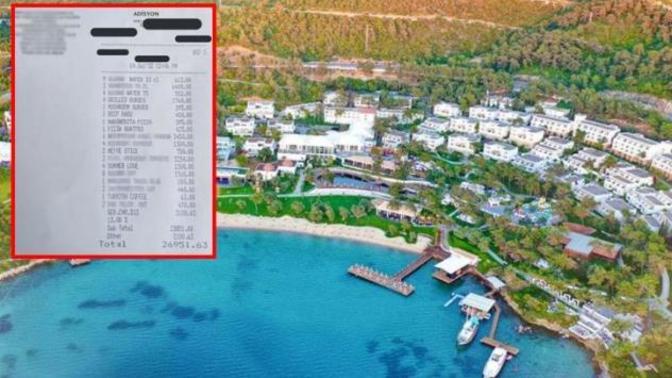 Bodrum'da bir lokantada gelen 27.000 liralık hesap gündem oldu! Sizce bu paraları kimler ödüyor?