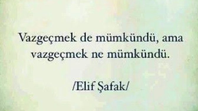 Pil bitince ısırırız, tüp bitince sallarız, şampuan bitince su ekleyip çalkalarız. Vazgeçmemek ülkece genimizde mi var sizce de?