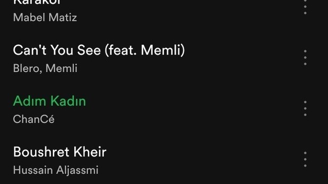 Spotify ekranını kaydırmadan ss alır mısın?