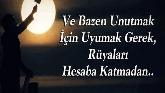 İyi geceler dedik mi?
