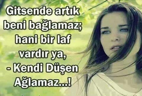 Hoş ağlasan da boş ya.. Yine de sen bilirsin.. 😄