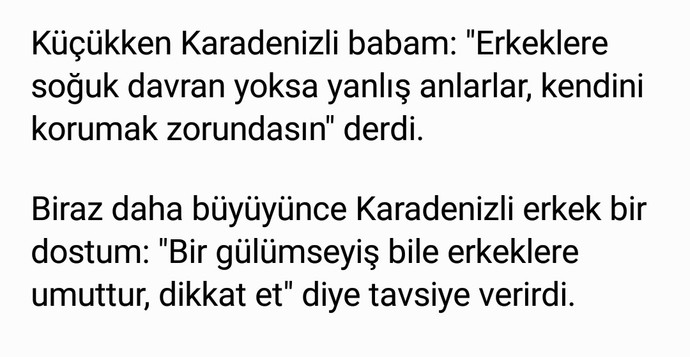 Karadenizli erkekler neden zor ve soğuk kızları sever ve ısrarcı olur?