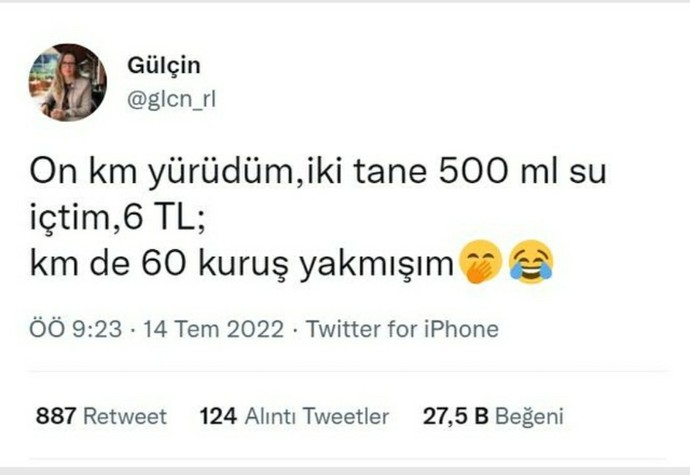 Kmde kaç kuruş yakıyorsunuz?
