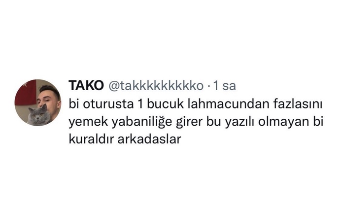 Bir oturuşta kaç lahmacun yiyebilirsin?