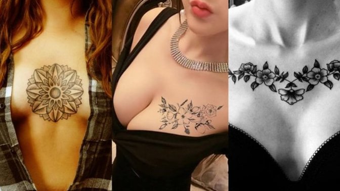 Göğüs üstüne dövme yaptıran kadın hakkında ne düşünürsünüz?