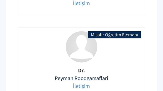 Bu akademik kadro hakkında ne düşünüyorsunuz?