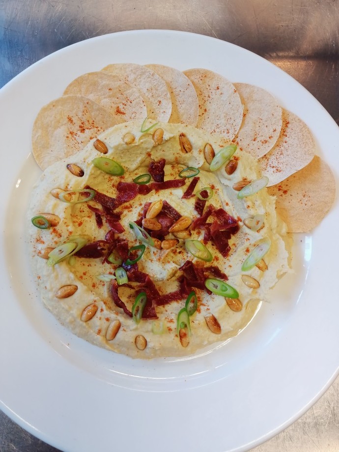 Humus yemeğim nasıl gözüküyor sizce?