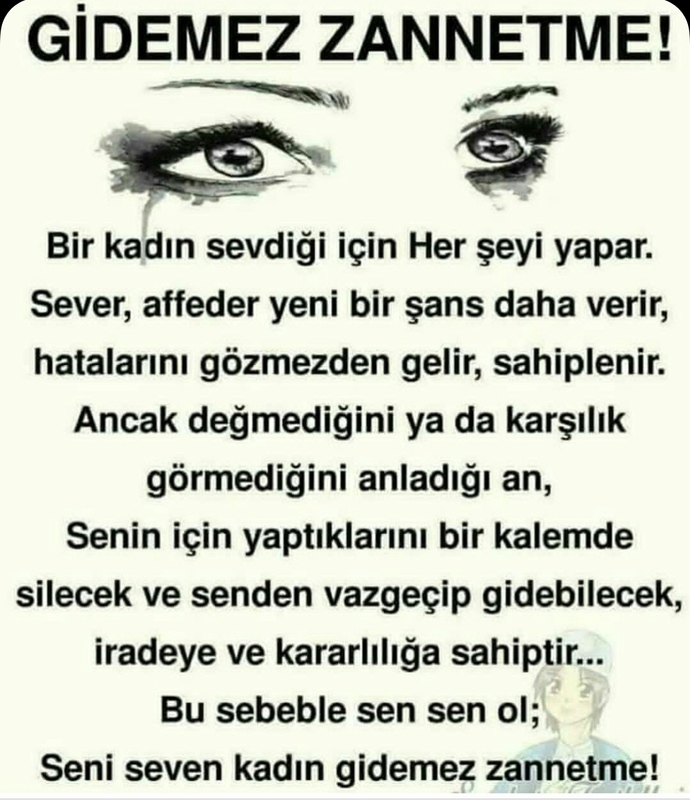 Her seven bir gün çekip gider mi?