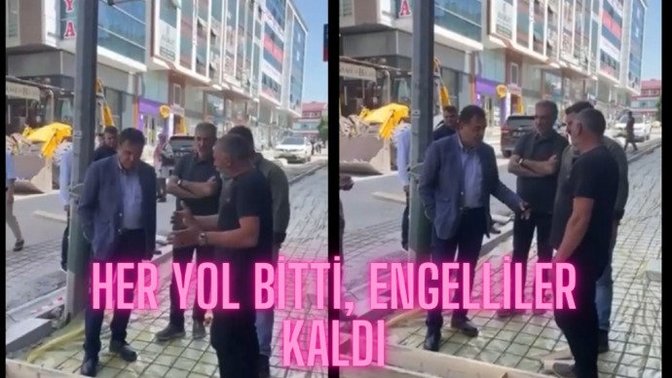 "Her yol bitti, engelli yolu kaldı" diyen başkana neler söylemek isterdiniz?
