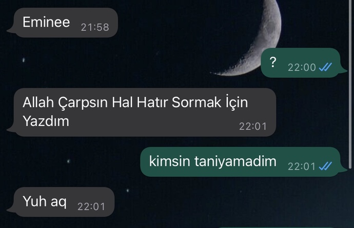 Eski sevgilileriniz gelip gelip yazıyor mu, yazıyorsa neler yazıyorlar?
