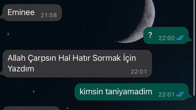 Eski sevgilileriniz gelip gelip yazıyor mu, yazıyorsa neler yazıyorlar?