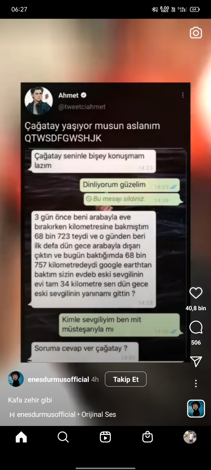 Hayatınızda ki insan ile ilgili detaylara dikkat edermisiniz?