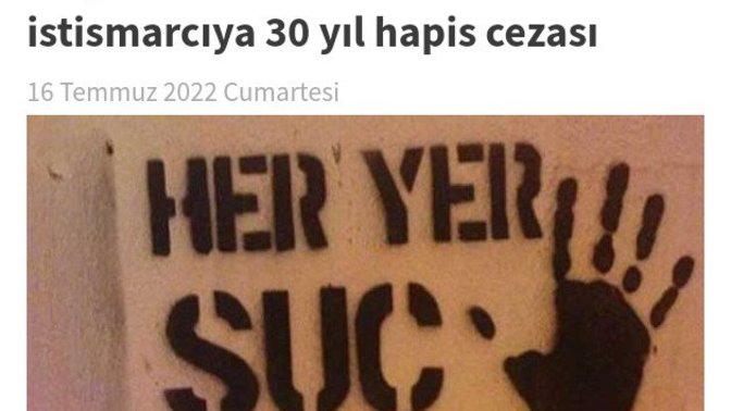 14 yaşındaki çocuğu hamile bırakan istismarcıya 30 yıl hapis ceza verilmiş, bu konuda ne söylemek istersiniz?