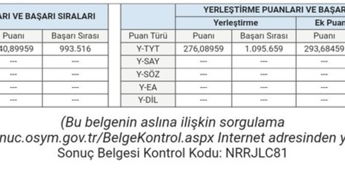 PMYO geli̇r mi̇ bu puana ?
