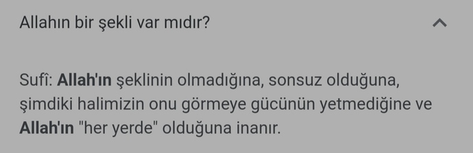 Sufi Çelişkiye Düşmemiş mi? Sonraki açıklaması da...