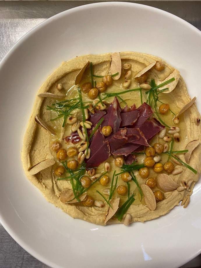 Humus yaptım, sizce sunum nasıl olmuş?