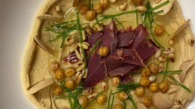 Humus yaptım, sizce sunum nasıl olmuş?
