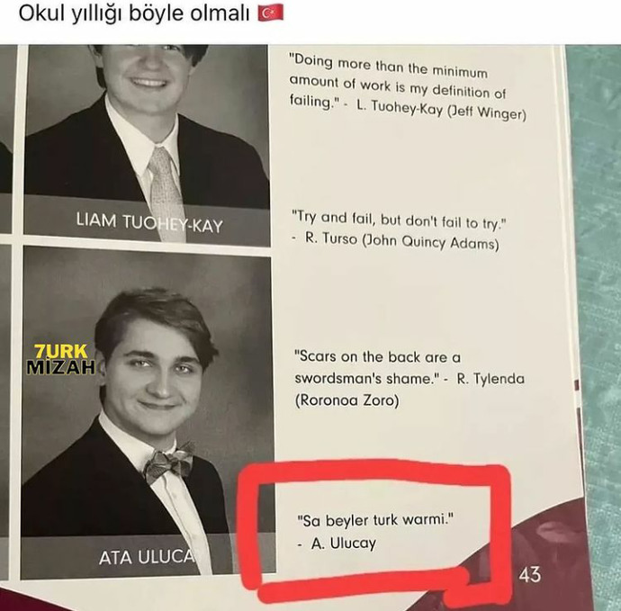 Okul günlüğünüze ne yazmak isterdiniz/yazdınız?