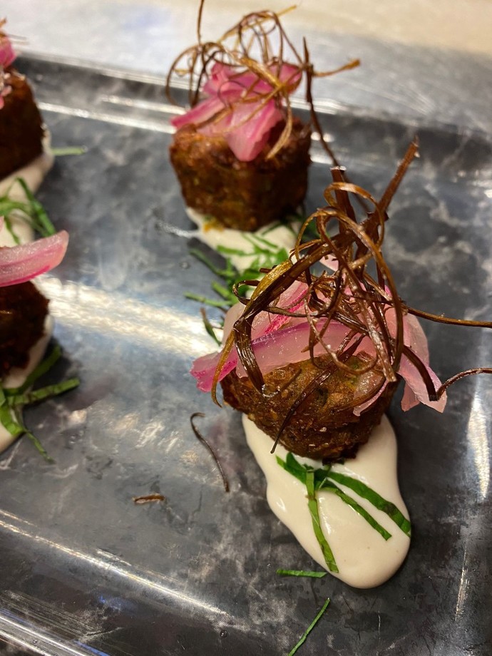 Falafel yemeğim nasıl görünüyor sizce?