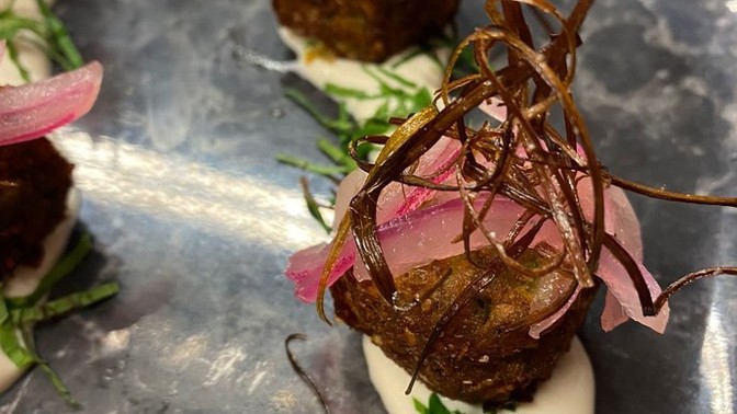 Falafel yemeğim nasıl görünüyor sizce?