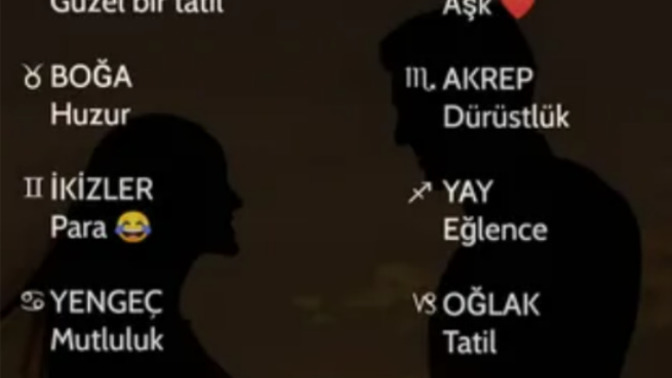 Burcuna göre ne istiyorsun💅?