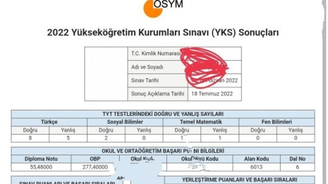Tut sınavından aldığım puanla açık öğretim üniversitesi gelir mi?