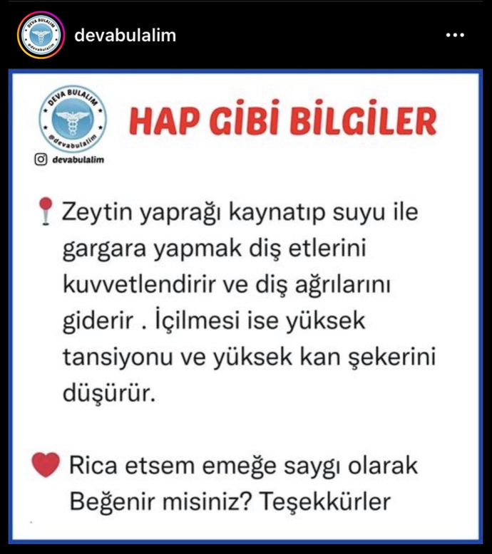 Kısa kısa sağlıklı bilgiler?