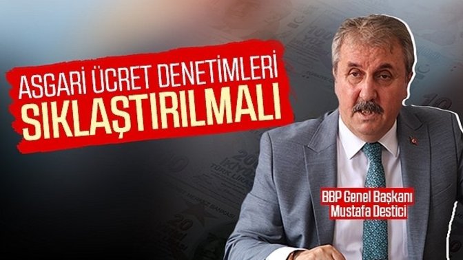 Mustafa Destici: "İşverenler, çalışanların 1500 lirasını elden geri istiyor" dedi. Siz de böyle bir şey yaşadınız mı?