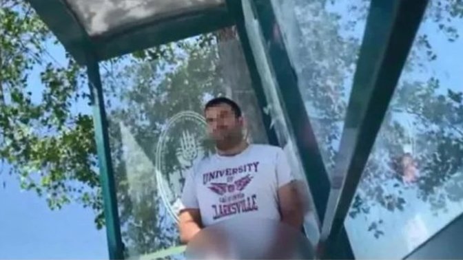 Durakta organını gösterdikten sonra serbest bırakıldı! Sizce ne ceza almalı?