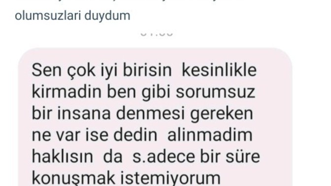 Bu mesajdan ne anlıyorsnz?