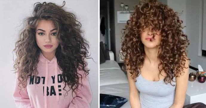 Sizce kıvırcık saçlı kızlar daha mı az güzel?