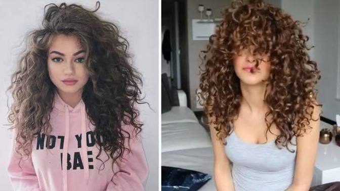 Sizce kıvırcık saçlı kızlar daha mı az güzel?