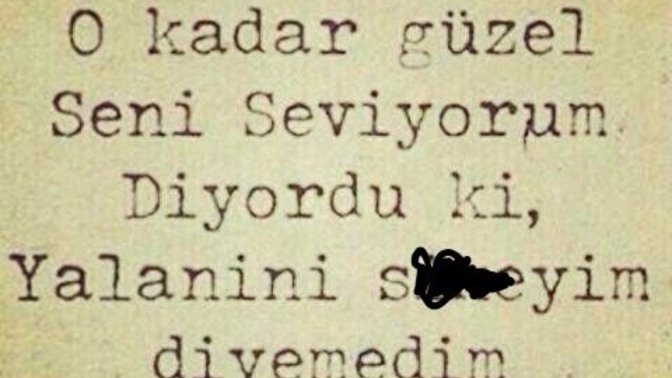 Ben onun neyini sevmişim diye kendinize sordunuz mu hiç?