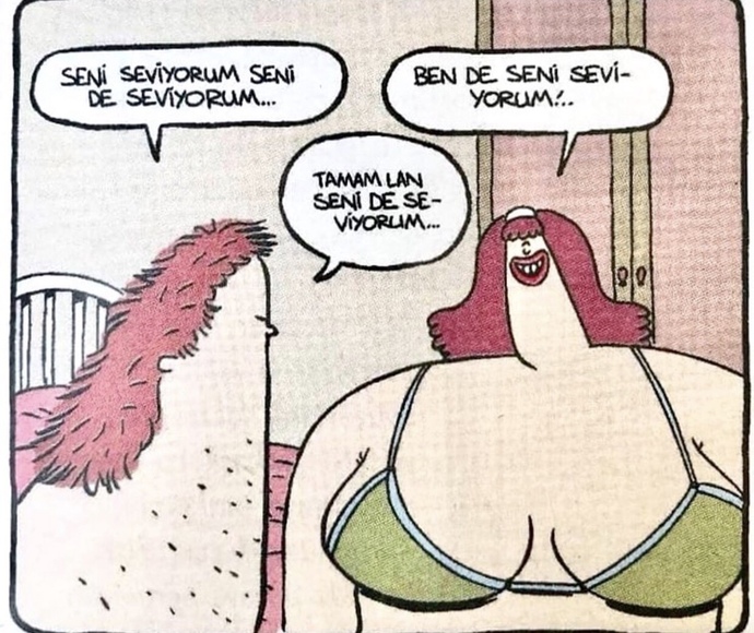 Büyük göğüslere düşen erkekler var mı cidden?